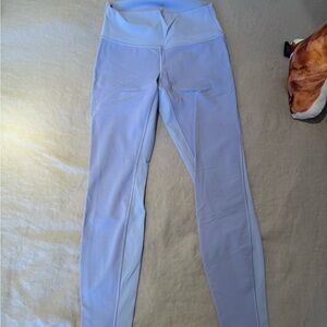 Lululemon Blue High-Waisted Leggings
